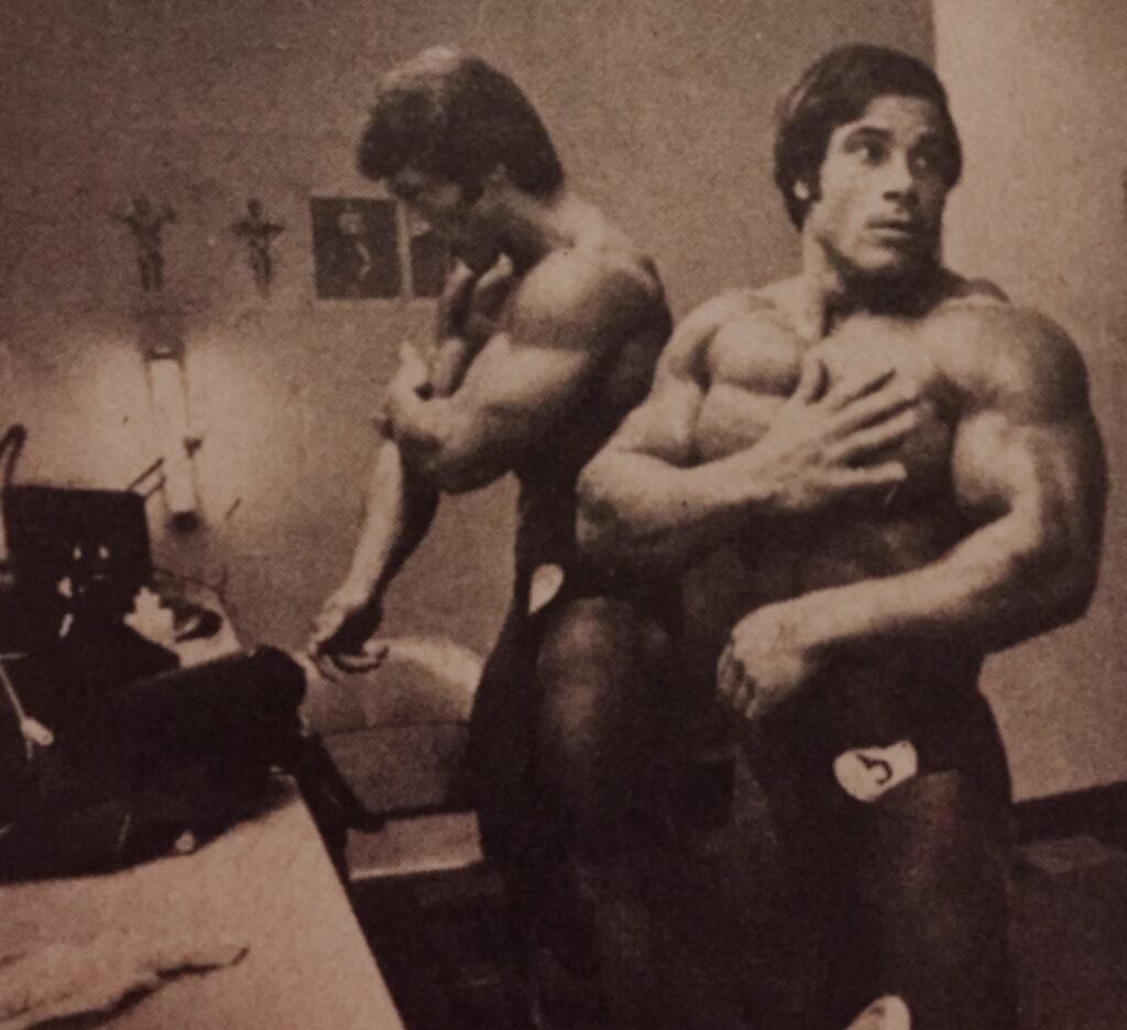 1976 mr olympia backstage