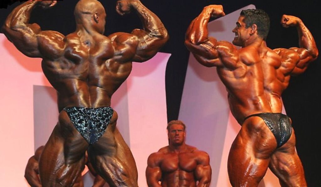 Ronnie Coleman Gusavo Badell 2004 Mr. Olympia
