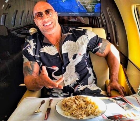 The Rock's meal plan
